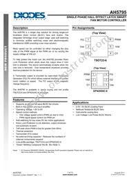 AH5795-WU-7 Datasheet Cover
