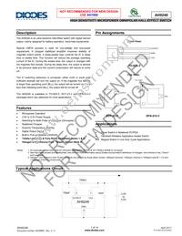 AH9248Z3-G1 Datasheet Cover