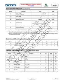 AH9248Z3-G1 Datasheet Page 3