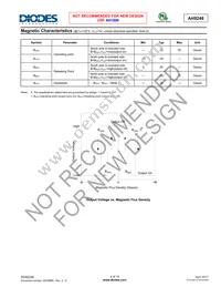 AH9248Z3-G1 Datasheet Page 4