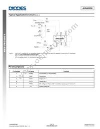 AH9486-WUF-7 Datasheet Page 2