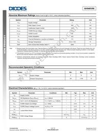 AH9486-WUF-7 Datasheet Page 4