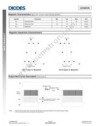 AH9486-WUF-7 Datasheet Page 5