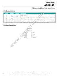 AHK1421ICA-T1J Datasheet Page 2