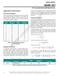 AHK1421ICA-T1J Datasheet Page 10