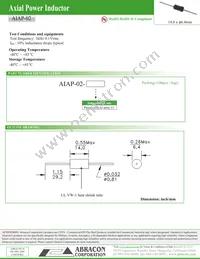 AIAP-02-681K Datasheet Page 2