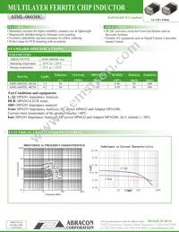 AIML-0603HC-3R3M-T Datasheet Cover