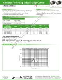 AIML-1008HC-1R5M-T Datasheet Cover