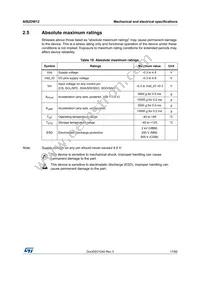 AIS2DW12TR Datasheet Page 17
