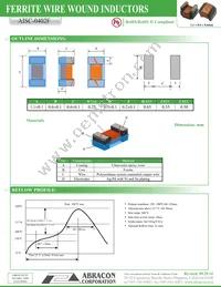 AISC-0402F-48NJ-T Datasheet Page 2