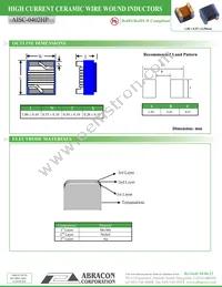 AISC-0402HP-9N5J-T Datasheet Page 3