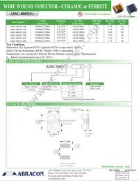AISC-0805-R068J-T Datasheet Page 2