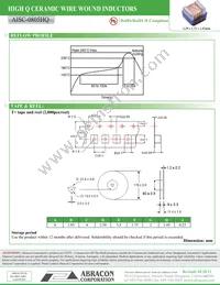 AISC-0805HQ-16NJ-T Datasheet Page 3