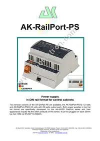 AK-RP-PS24 Datasheet Cover