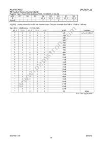 AK2307LV Datasheet Page 18