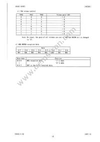 AK2361 Datasheet Page 18