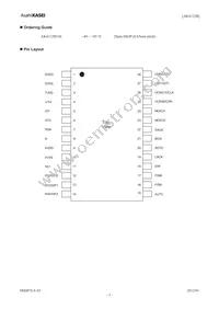 AK4112BVM Datasheet Page 3