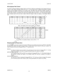 AK4114VQ Datasheet Page 16