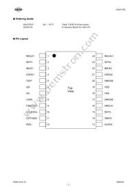 AK4120VF Datasheet Page 2