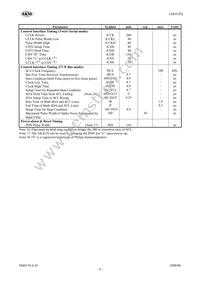 AK4120VF Datasheet Page 9