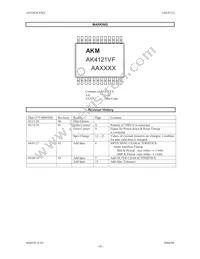 AK4121VF Datasheet Page 18