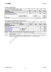 AK4331ECB Datasheet Page 14