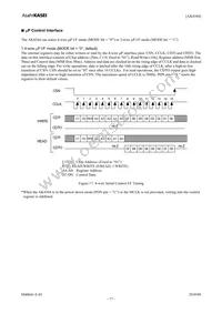 AK4344ET Datasheet Page 17