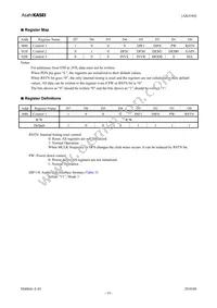 AK4344ET Datasheet Page 19