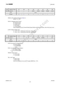 AK4344ET Datasheet Page 20