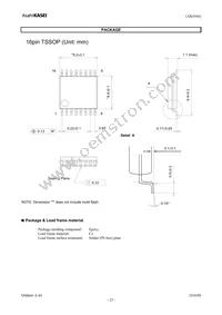 AK4344ET Datasheet Page 23