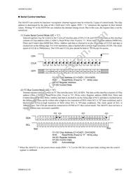 AK4353VF Datasheet Page 22