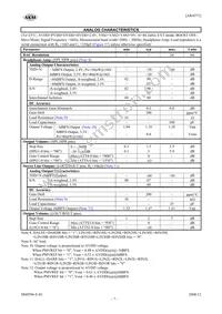 AK4371VN Datasheet Page 7