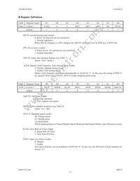 AK4381VT Datasheet Page 17