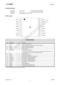 AK4385VT Datasheet Page 2