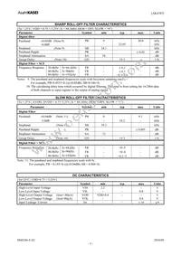 AK4385VT Datasheet Page 5