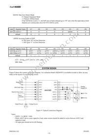 AK4385VT Datasheet Page 18