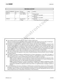 AK4385VT Datasheet Page 23