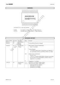 AK4393VM Datasheet Page 22