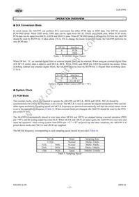 AK4399EQ Datasheet Page 17