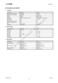 AK4611VQ Datasheet Page 5