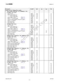 AK4611VQ Datasheet Page 17