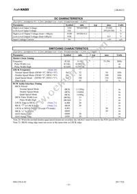 AK4621EF Datasheet Page 15