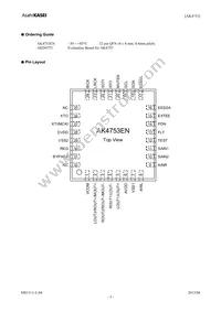 AK4753EN Datasheet Page 3