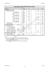 AK5380VT Datasheet Page 8