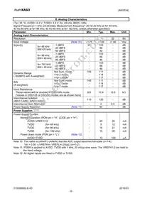AK5534VN Datasheet Page 9