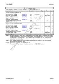 AK5534VN Datasheet Page 18