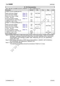 AK5536VN Datasheet Page 18