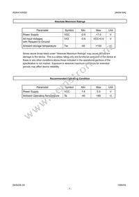 AK6416AM Datasheet Page 7