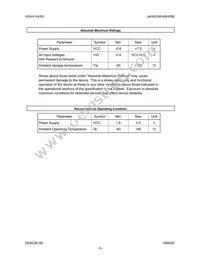 AK6480BH Datasheet Page 9