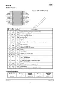 AK8137A Datasheet Page 2